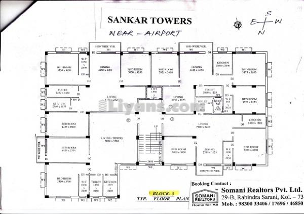 Location Map of Shankar Tower